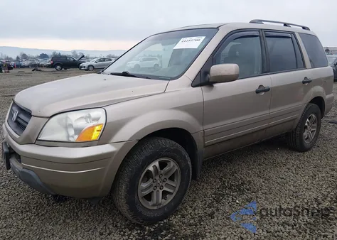 2005 Honda Pilot Ex-L z USA, uszkodzony, nr VIN 2HKYF18505H508468